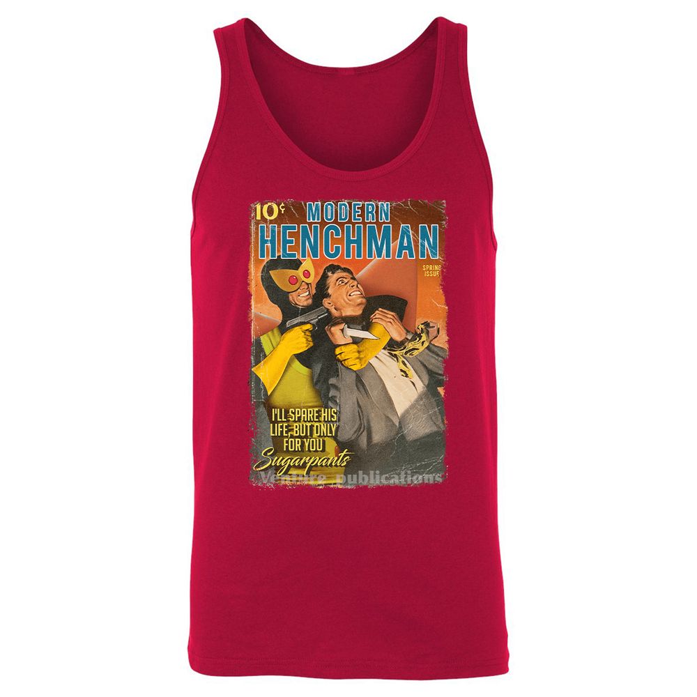 Unisex Jersey Tank - 78H73J4B - Red - 11