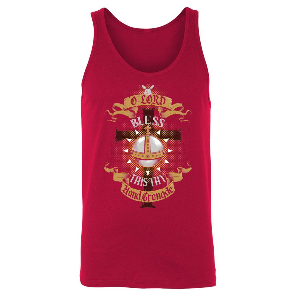 Unisex Jersey Tank - 21EUPT2U - Red - 11
