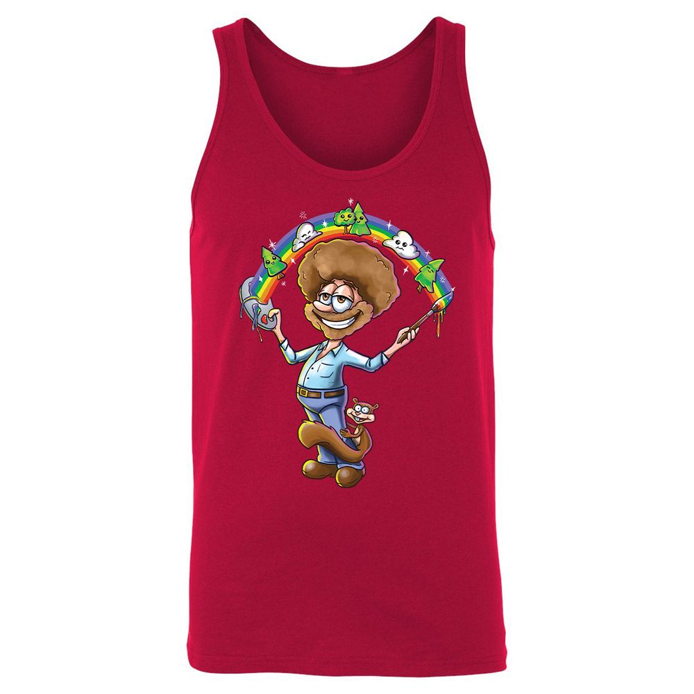 Unisex Jersey Tank - PPD4C5QE - Red - 11