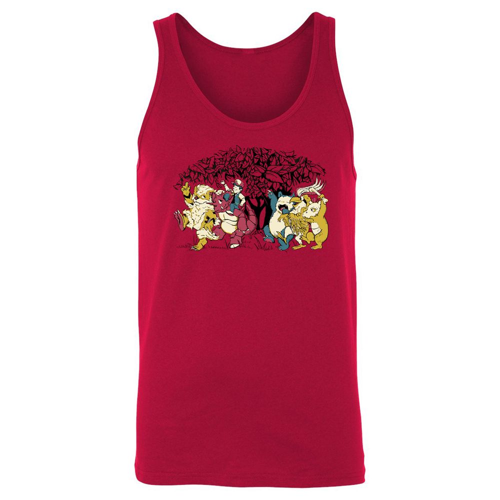 Unisex Jersey Tank - 8YQ8N8HK - Red - 11