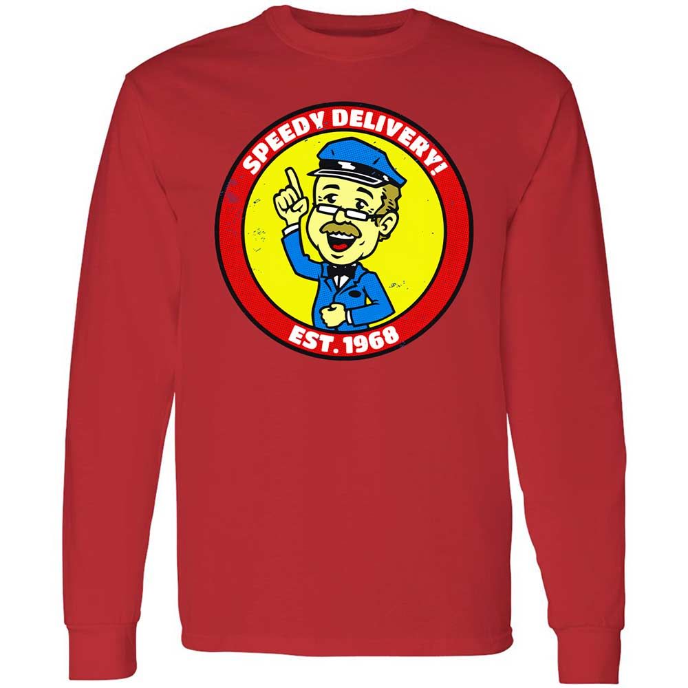 Long Sleeve T-Shirt - 7KGQ3SVL - Red - 11