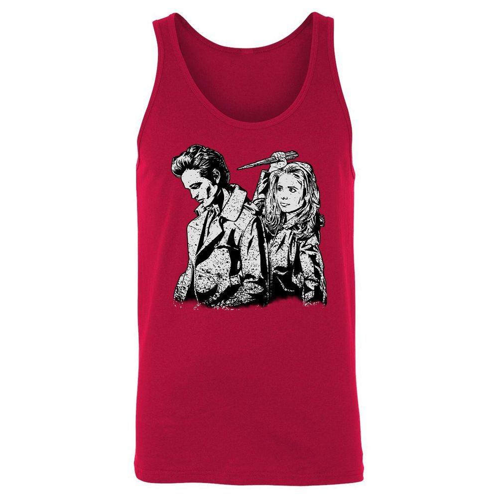 Unisex Jersey Tank - M2FPXRNW - Red - 11