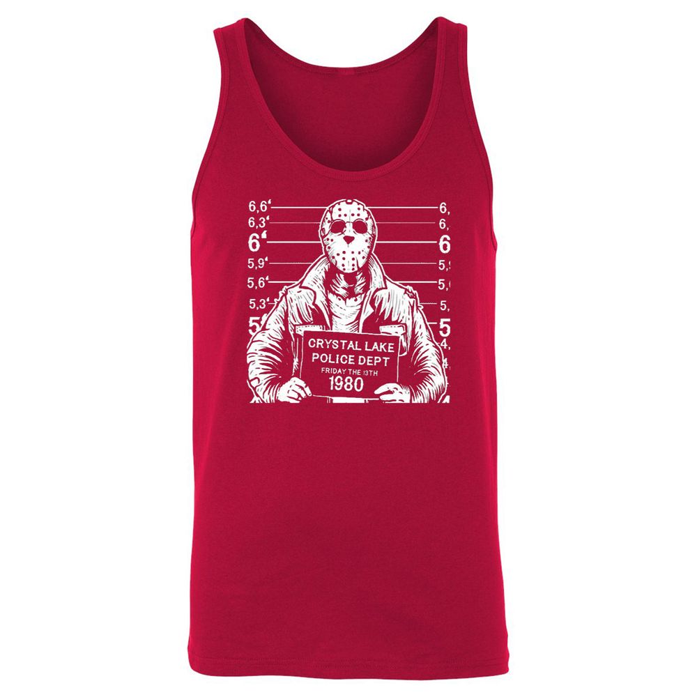Unisex Jersey Tank - VCHNBT22 - Red - 11