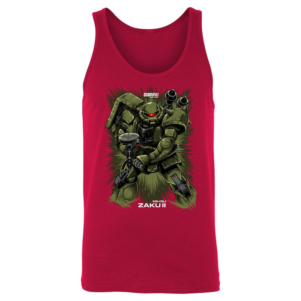 Unisex Jersey Tank - TULTJZD3 - Red - 11