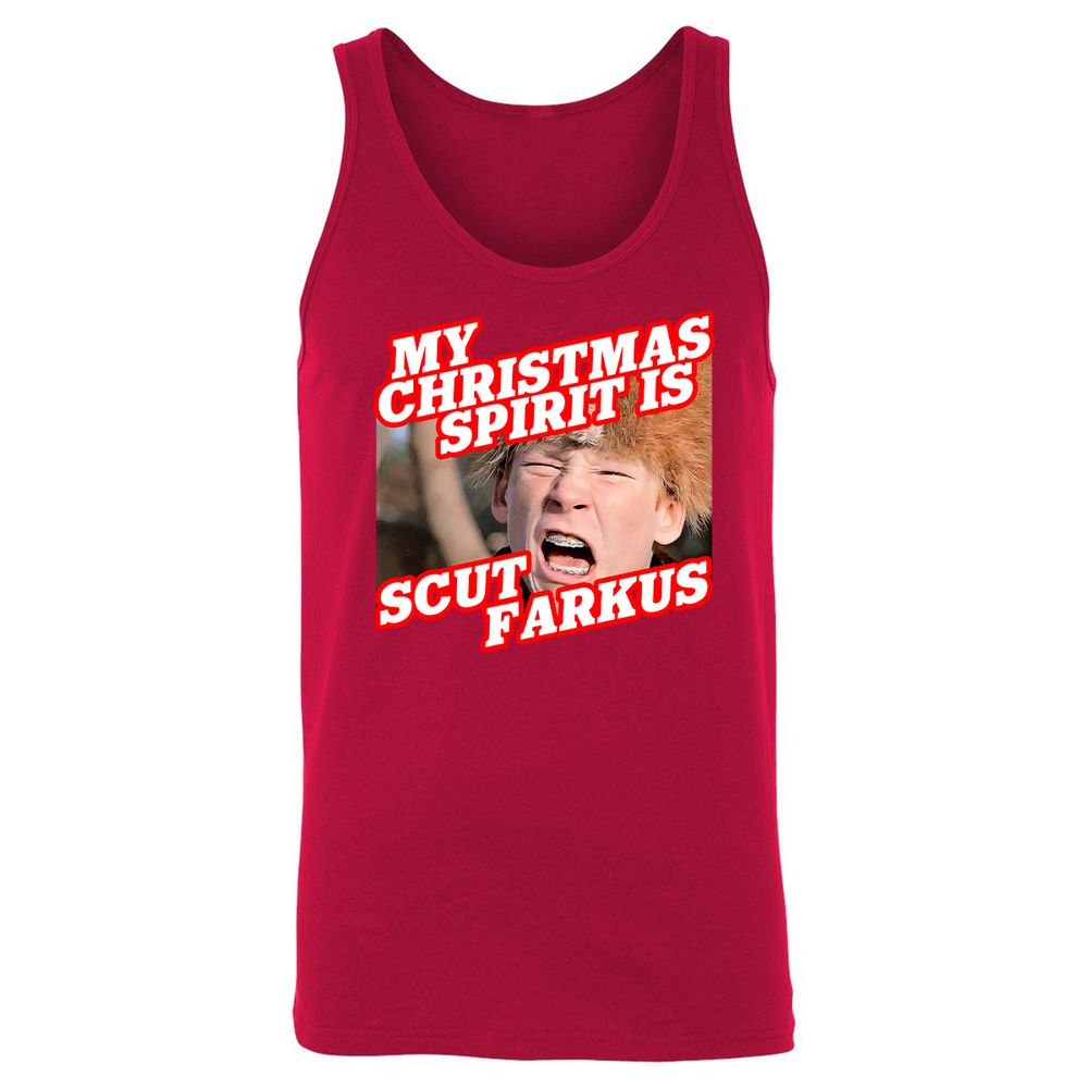 Unisex Jersey Tank - GWJRWVJW - Red - 11