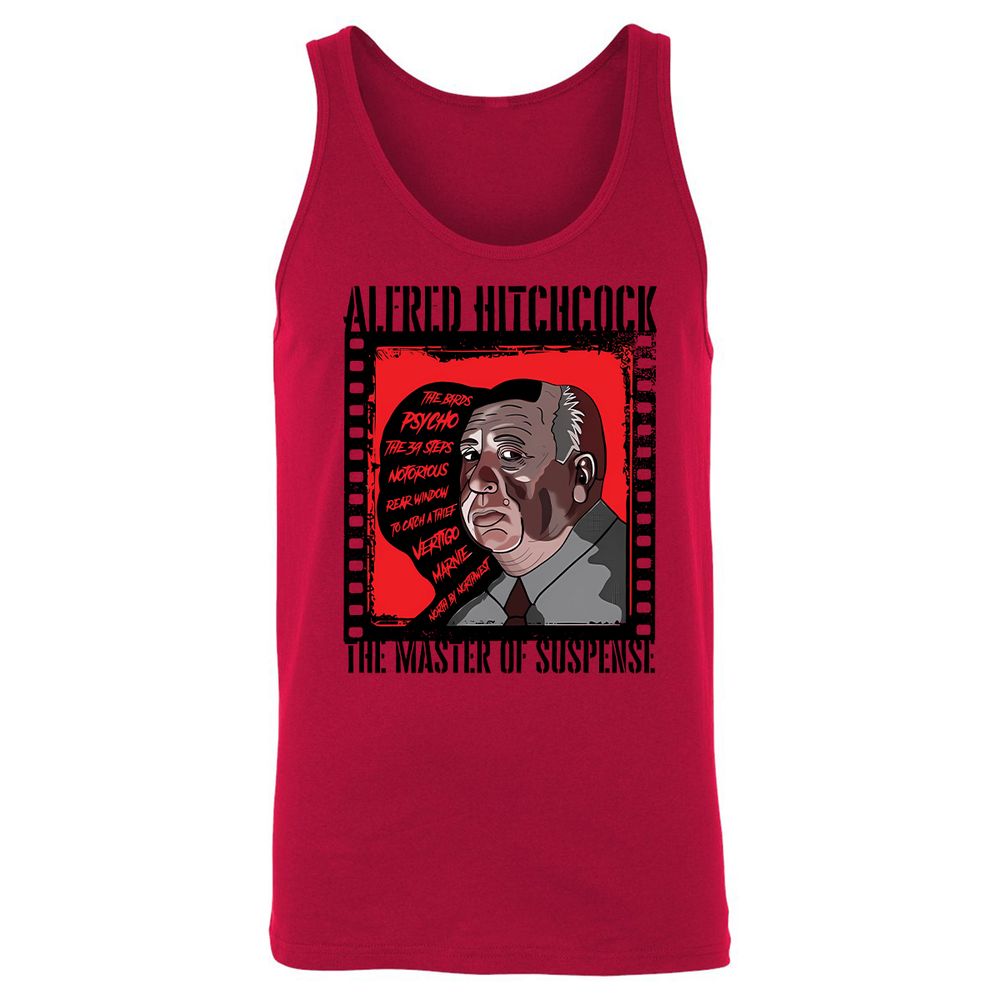 Unisex Jersey Tank - Y7CFZ9BF - Red - 11