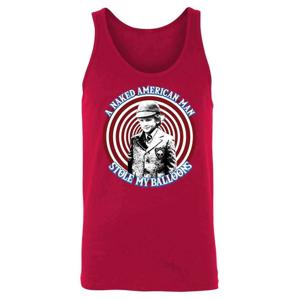 Unisex Jersey Tank - 4SHVUEYN - Red - 11