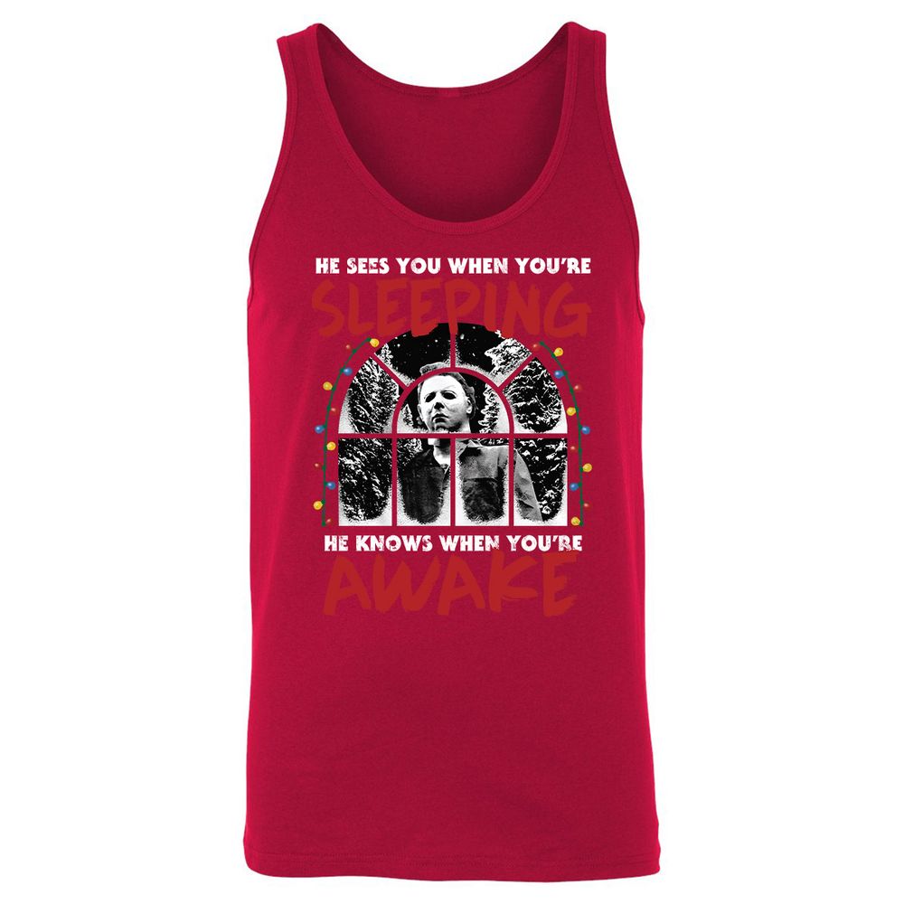 Unisex Jersey Tank - R6C6APEE - Red - 11