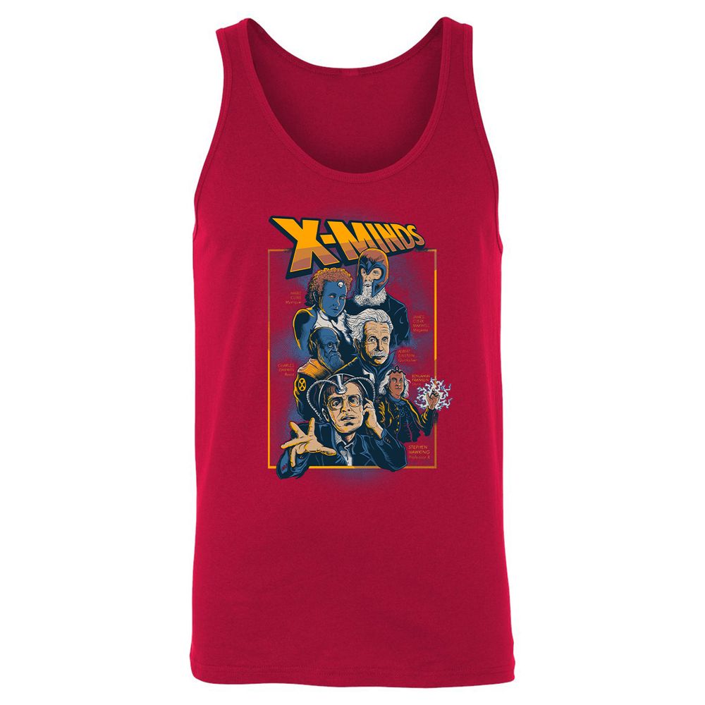 Unisex Jersey Tank - ETT4W7LP - Red - 11