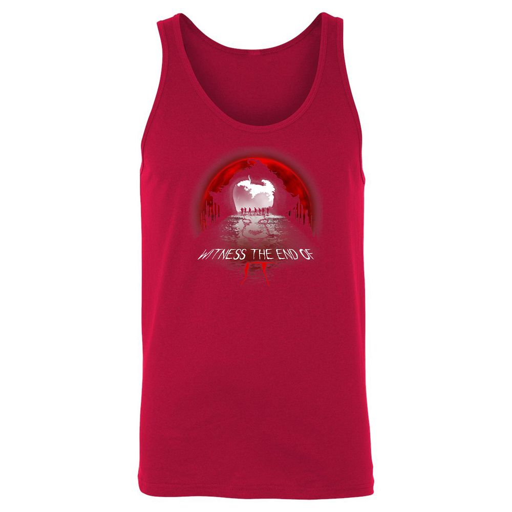 Unisex Jersey Tank - 1X3451E6 - Red - 11