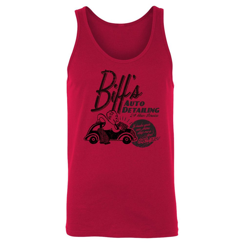 Unisex Jersey Tank - D15WQLLD - Red - 11