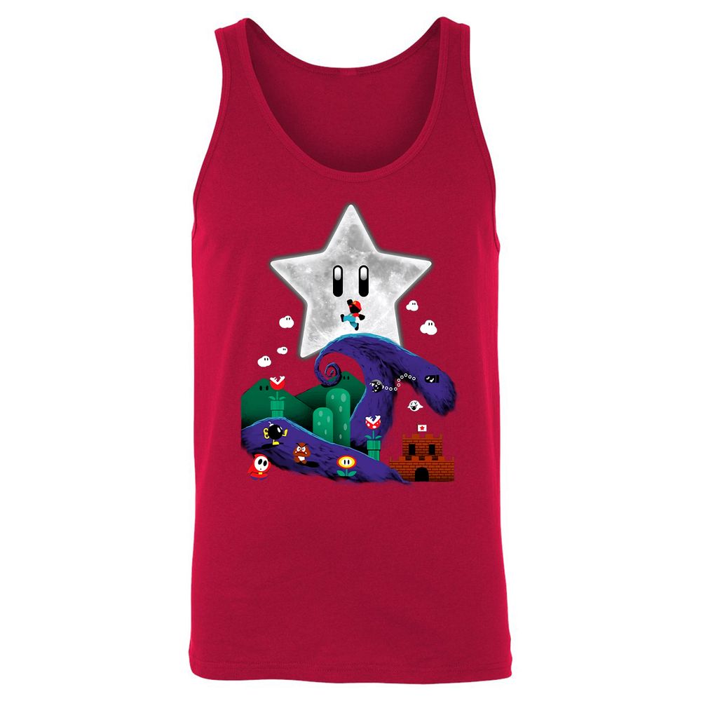 Unisex Jersey Tank - W2Q6VBGC - Red - 11