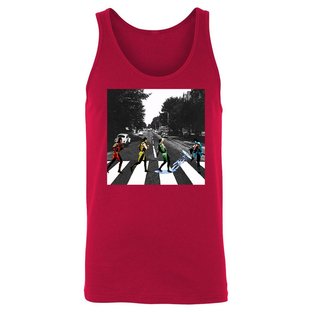 Unisex Jersey Tank - MT9HJ4ZR - Red - 11