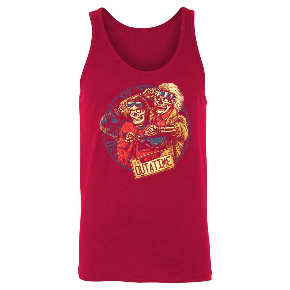 Unisex Jersey Tank - 7CTMF3D5 - Red - 11