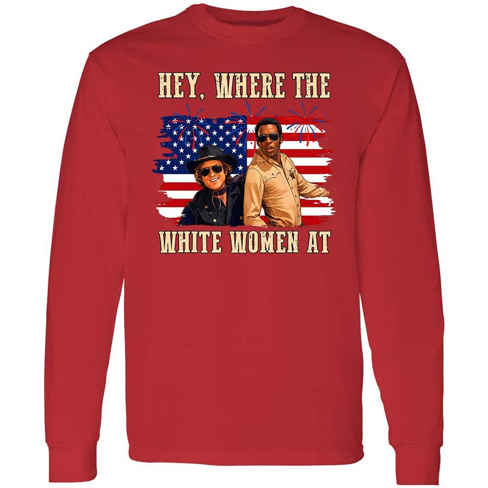 Hey Where The White At - Red - 11