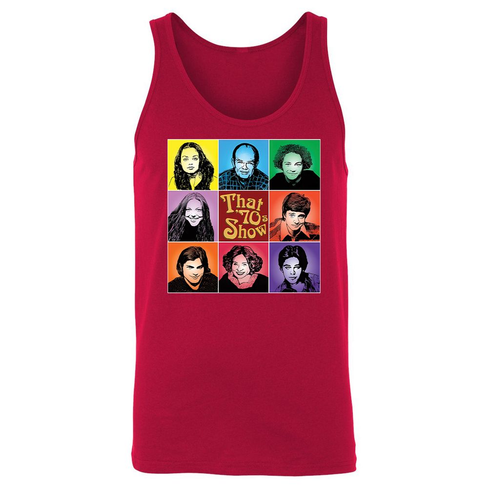 Unisex Jersey Tank - DSAYVBJJ - Red - 11