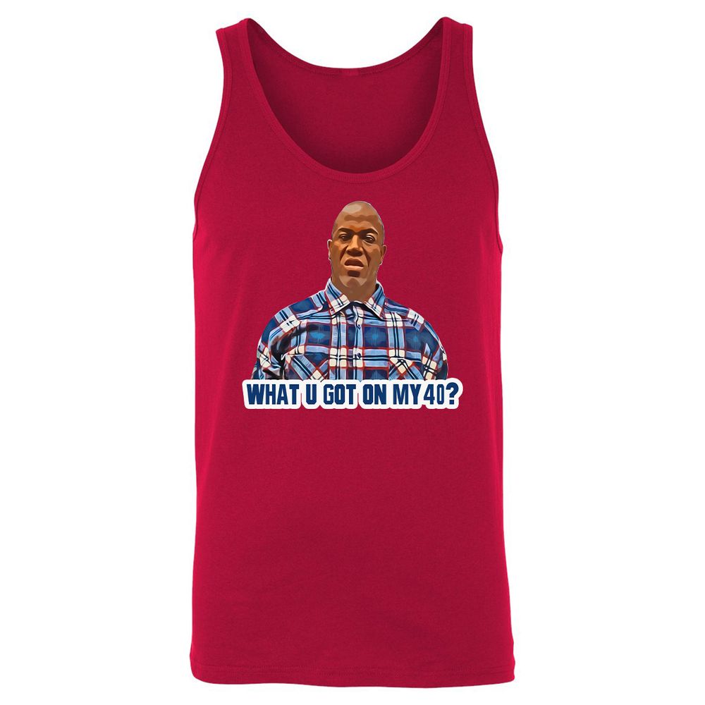 Unisex Jersey Tank - WM9J458C - Red - 11