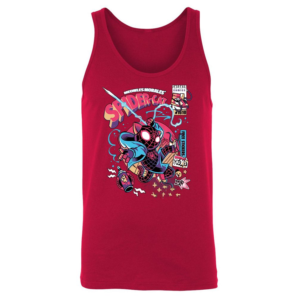 Unisex Jersey Tank - GPQVFUTH - Red - 11