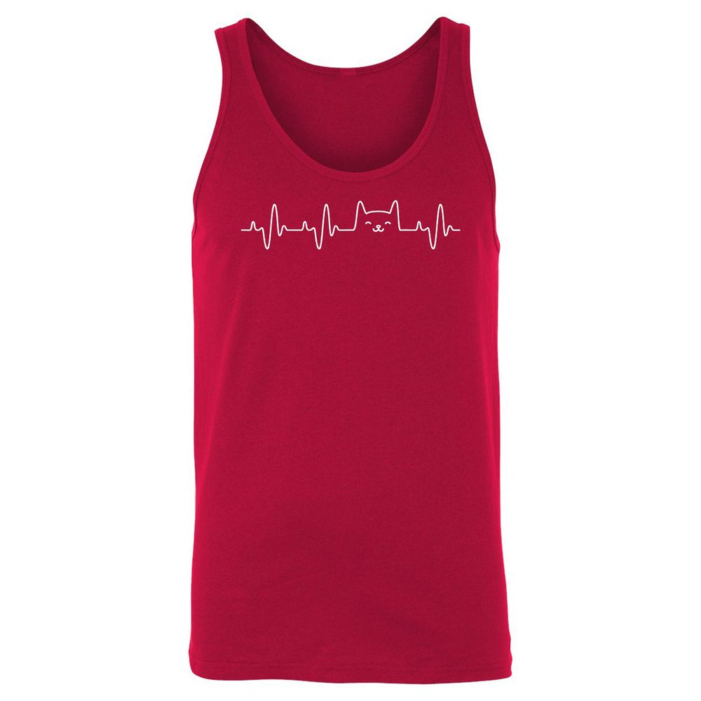 Unisex Jersey Tank - KKFHU3MS - Red - 11