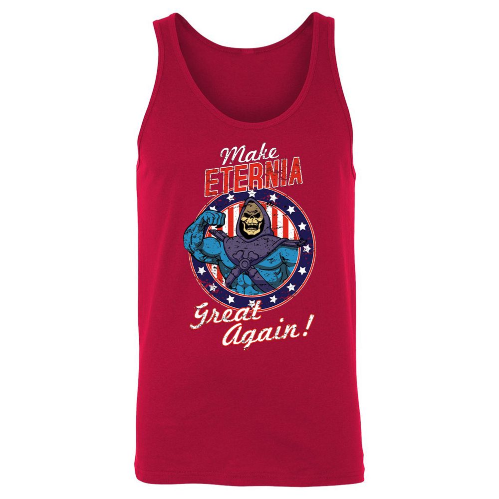 Unisex Jersey Tank - ZDGC2FJ5 - Red - 11