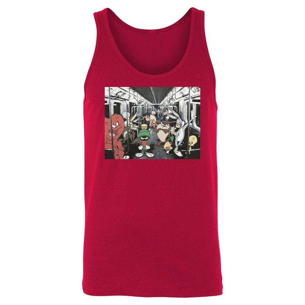 Unisex Jersey Tank - EBWFRXLT - Red - 11