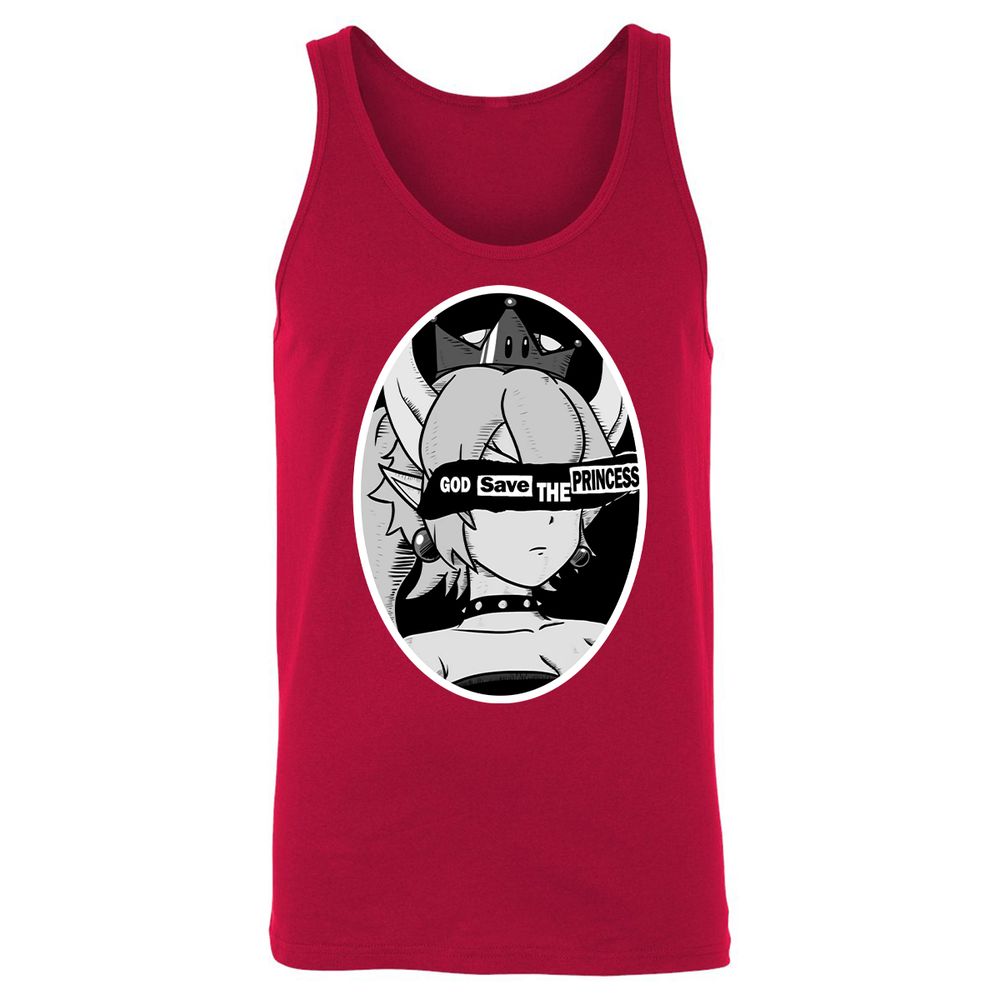 Unisex Jersey Tank - XSW6UTF9 - Red - 11