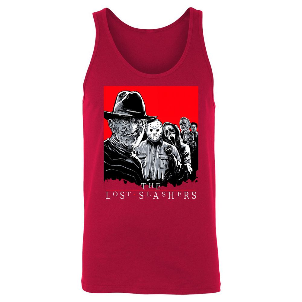 Unisex Jersey Tank - 7QT1N97R - Red - 11