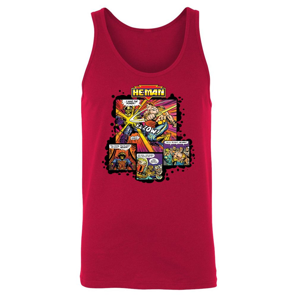 Unisex Jersey Tank - NPL89HHG - Red - 11