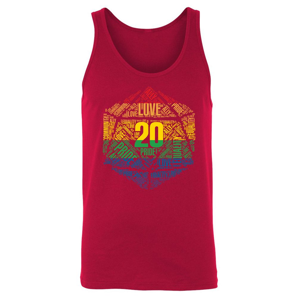 Unisex Jersey Tank - 5CAVNDHZ - Red - 11