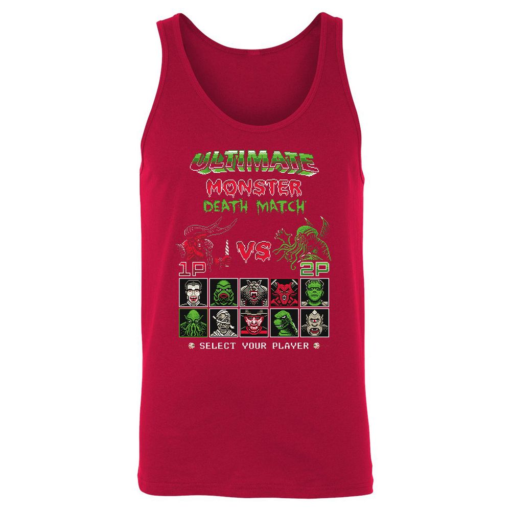 Unisex Jersey Tank - F8VZD7BF - Red - 11