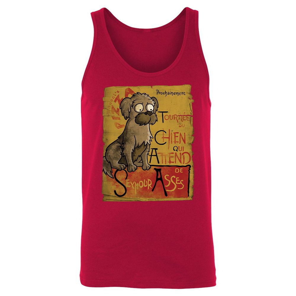 Unisex Jersey Tank - 7T7LLRB1 - Red - 11
