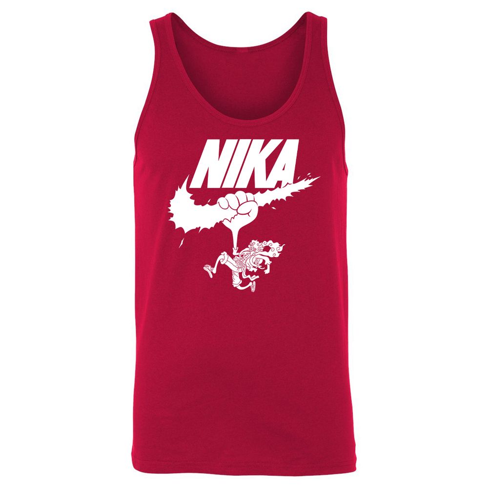Unisex Jersey Tank - ZSU6WJYL - Red - 11