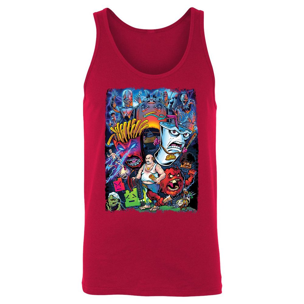 Unisex Jersey Tank - L2FRTEHF - Red - 11