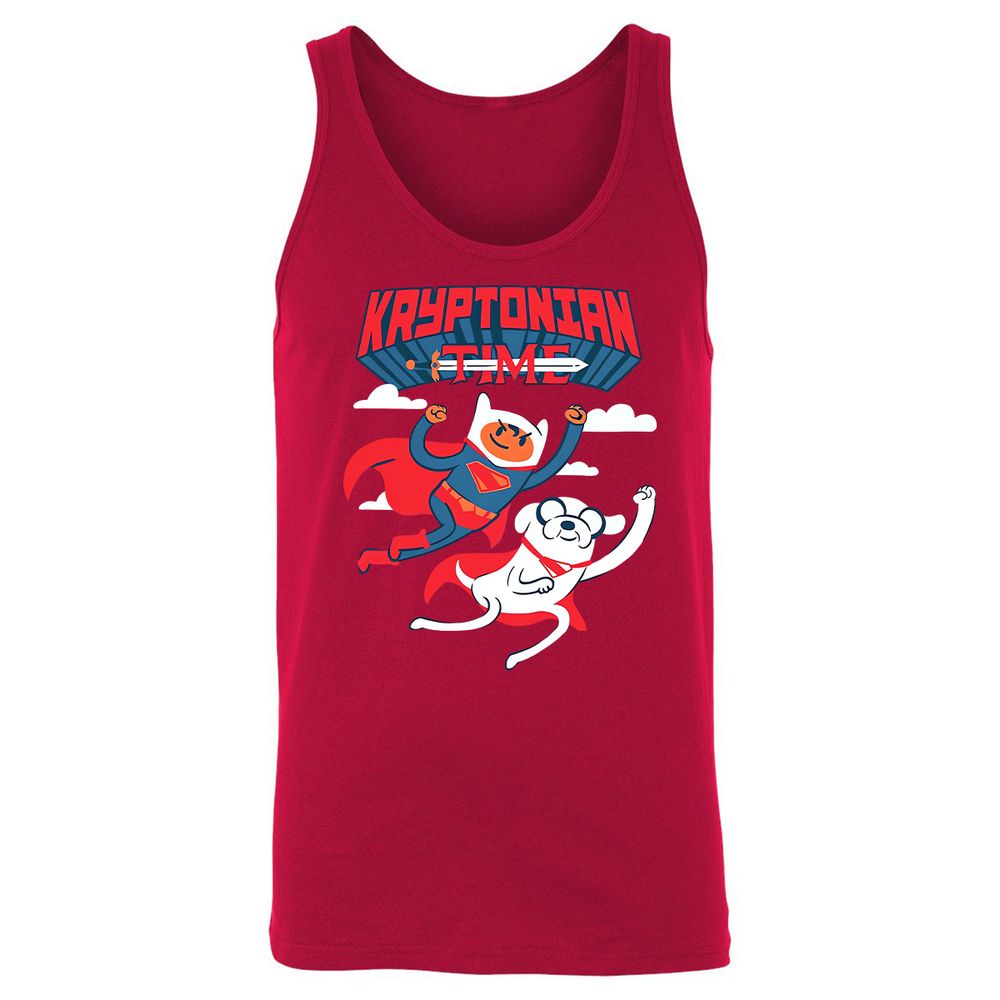 Unisex Jersey Tank - BHT9Q2LE - Red - 11