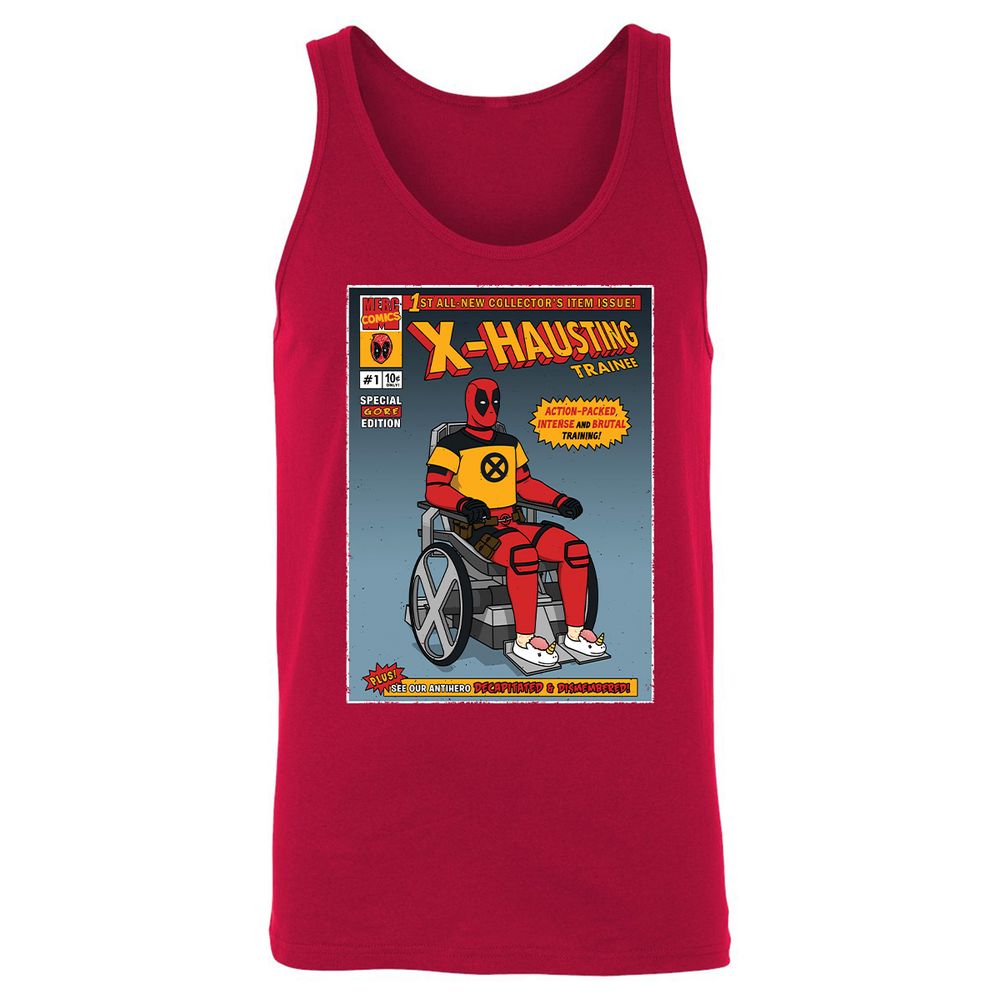 Unisex Jersey Tank - 3CUKKGWE - Red - 11