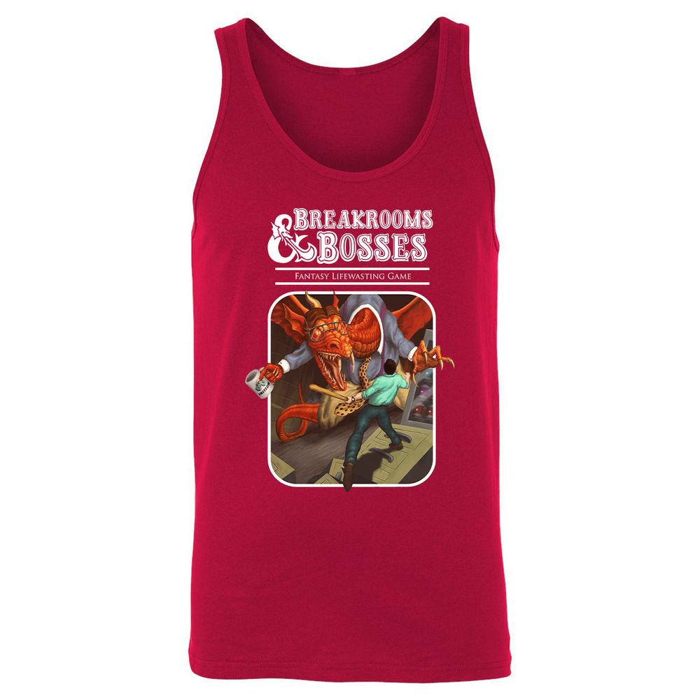 Unisex Jersey Tank - RPCJSNF8 - Red - 11
