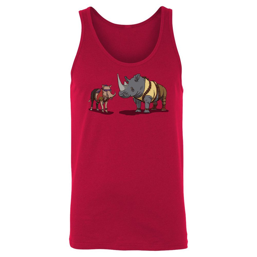 Unisex Jersey Tank - A5F91XDD - Red - 11