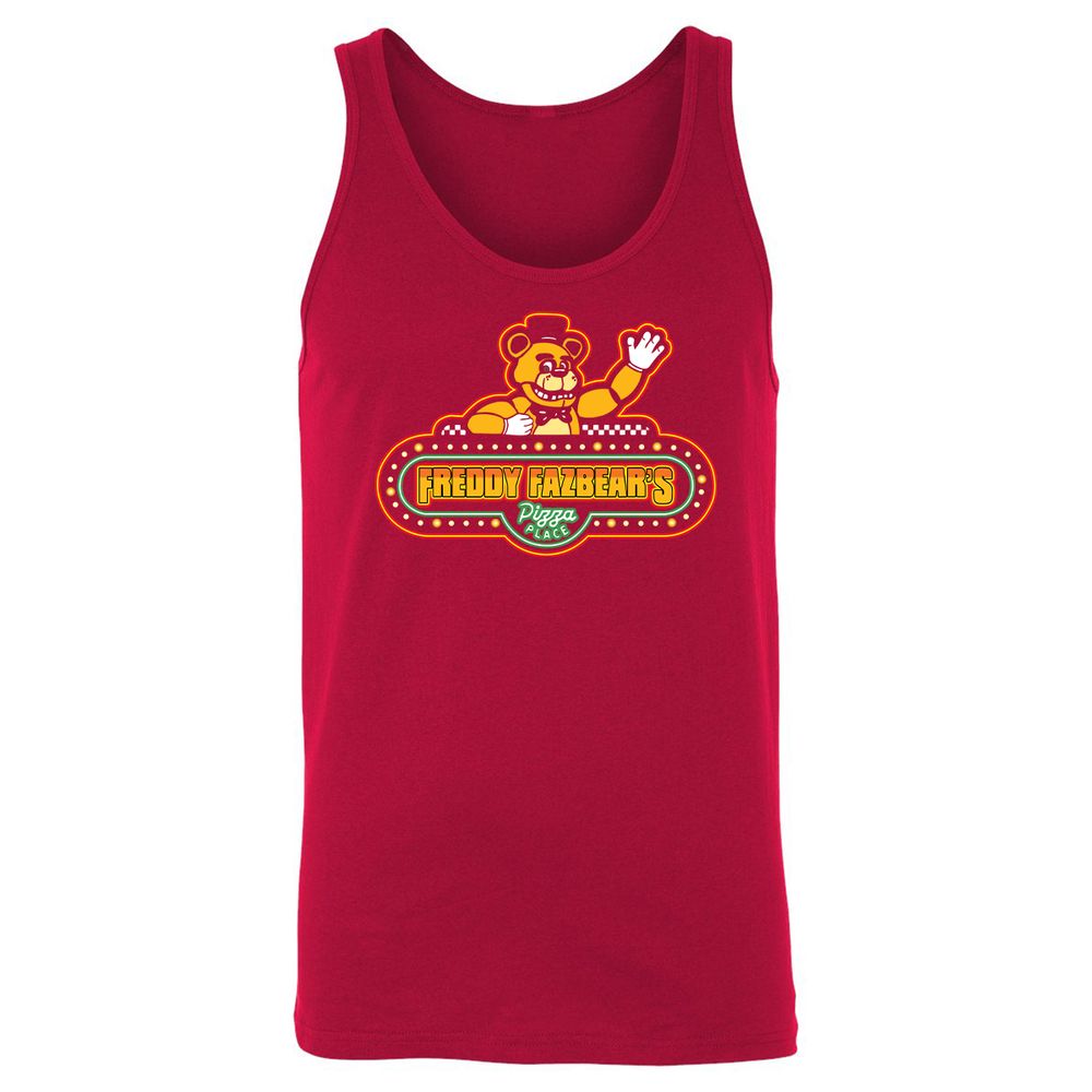 Unisex Jersey Tank - JE816RH7 - Red - 11