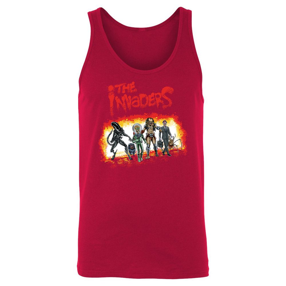 Unisex Jersey Tank - UD27DN38 - Red - 11