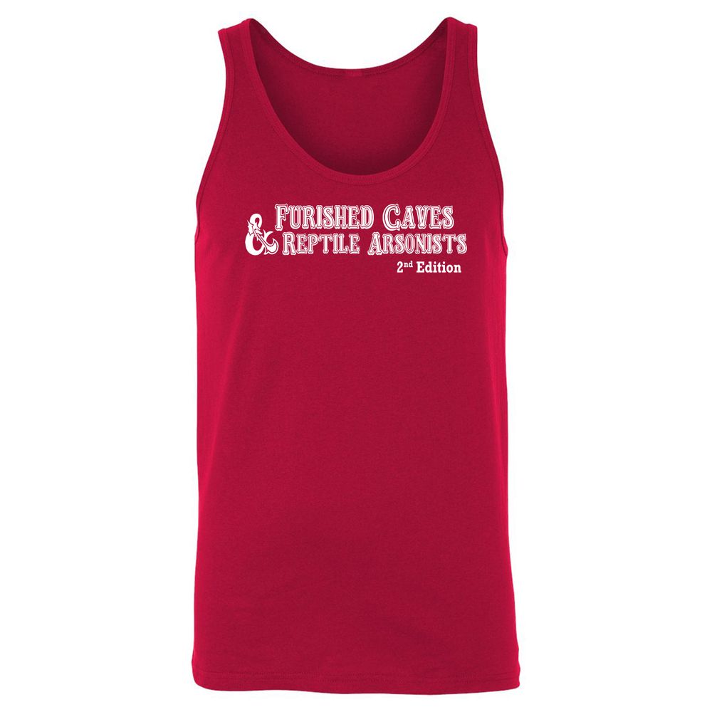 Unisex Jersey Tank - MAMYDF2H - Red - 11