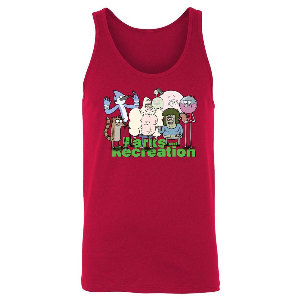 Unisex Jersey Tank - C52BEF82 - Red - 11