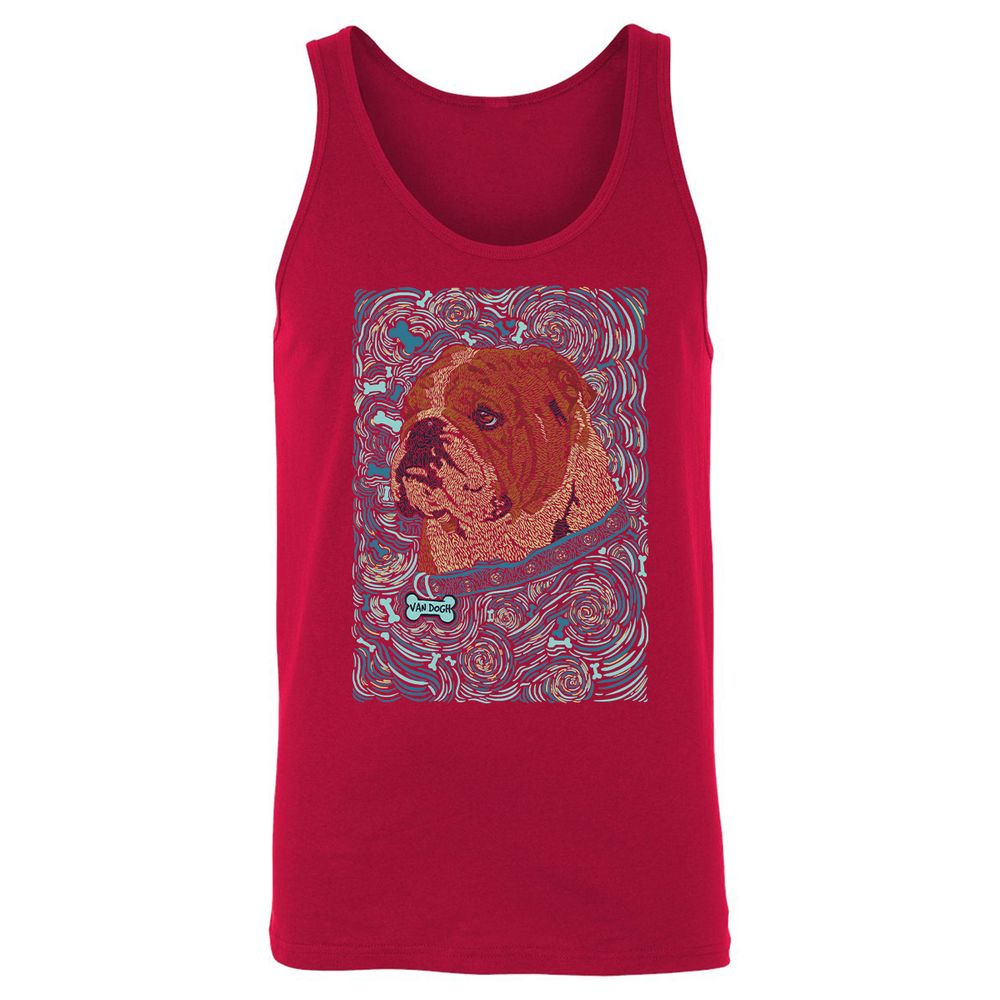 Unisex Jersey Tank - 4921CEHY - Red - 11