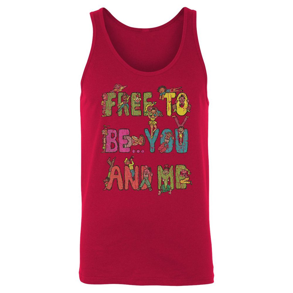 Unisex Jersey Tank - Y3MG7T4N - Red - 11