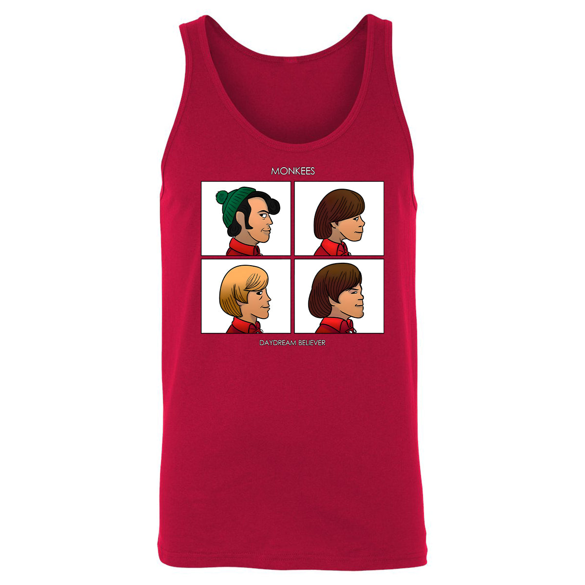Unisex Jersey Tank - 8UM6ULSB - Red - 11