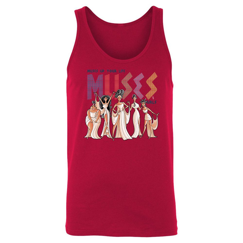 Unisex Jersey Tank - 47HQAC7W - Red - 11