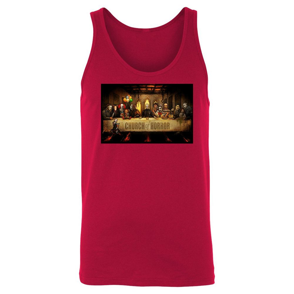 Unisex Jersey Tank - RQSYLMRE - Red - 11
