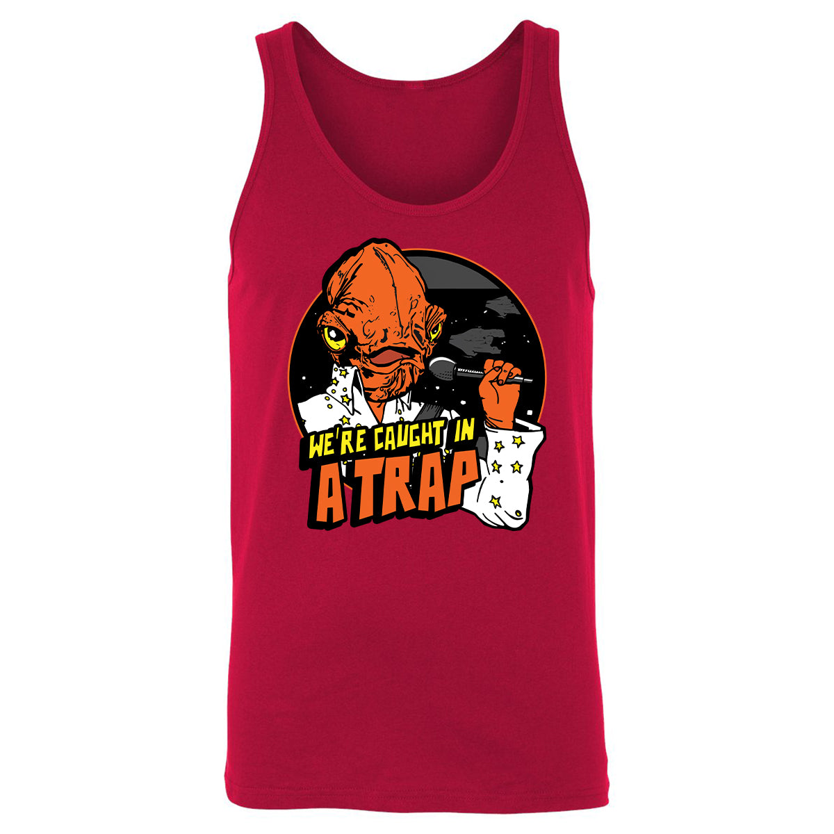 Unisex Jersey Tank - 9CEP1HJ8 - Red - 11