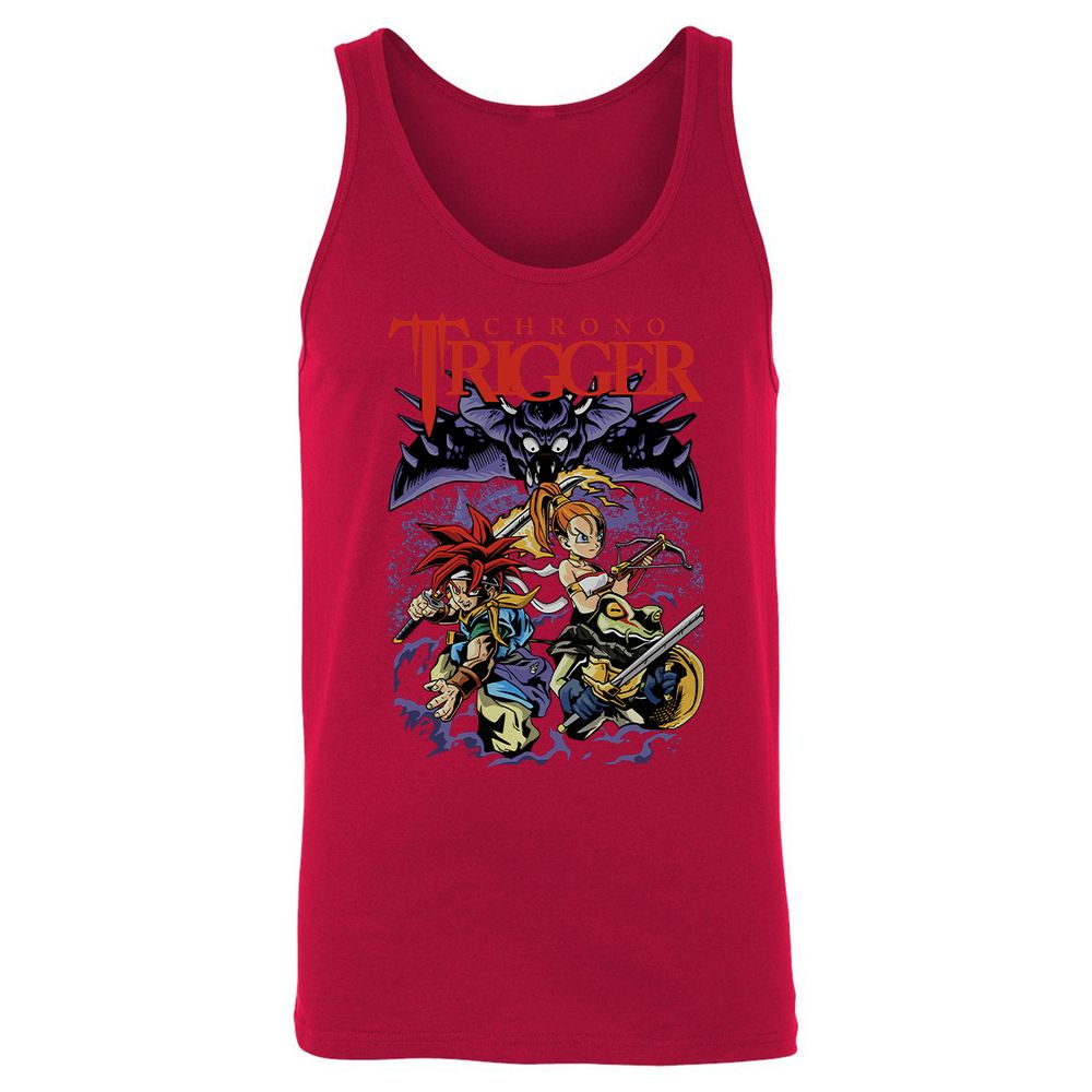 Unisex Jersey Tank - A34RR6CD - Red - 11