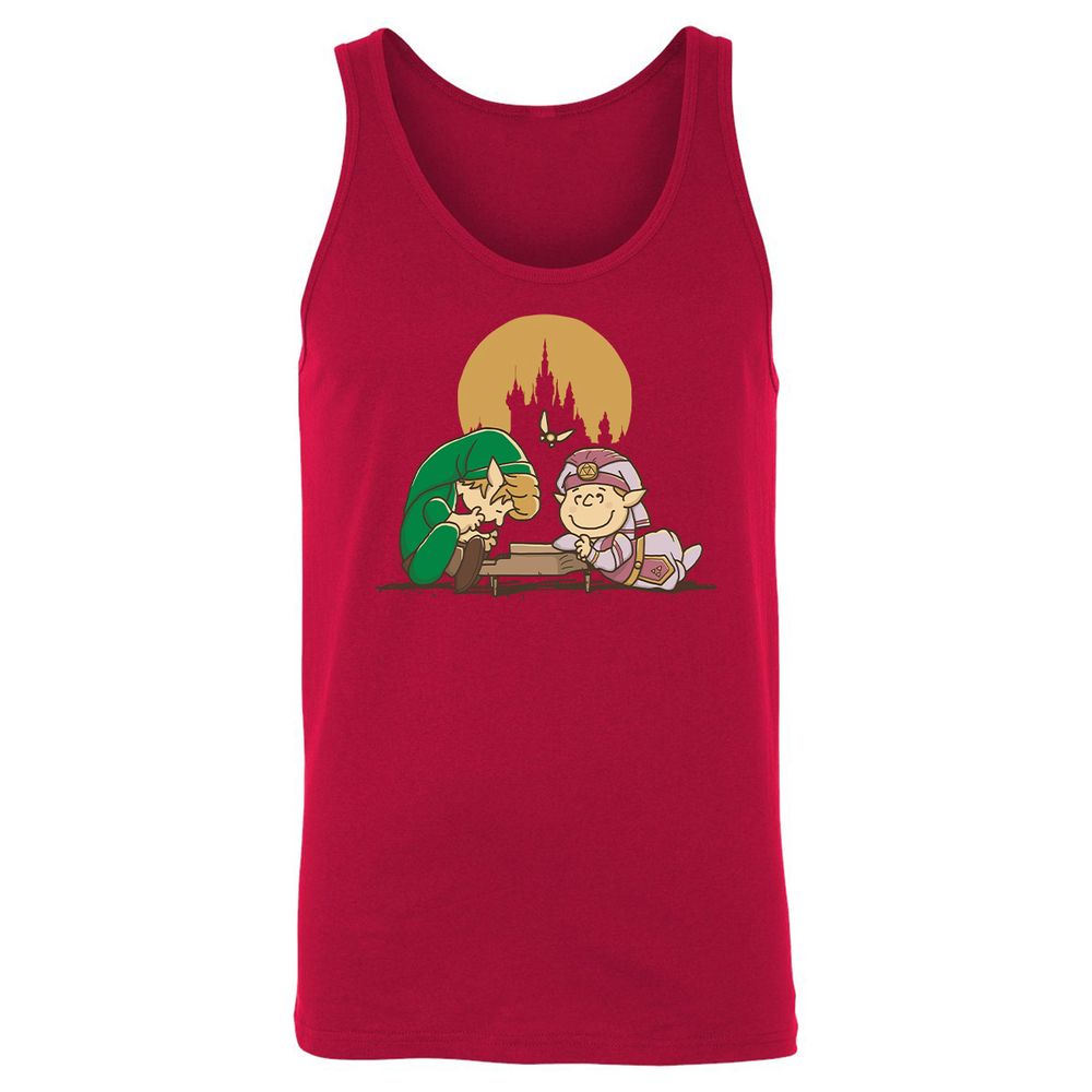 Unisex Jersey Tank - 55MCWFUV - Red - 11
