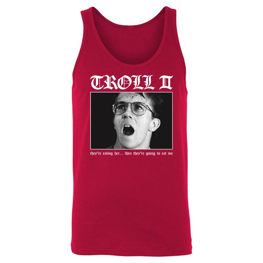 Unisex Jersey Tank - 73EH8P4X - Red - 11